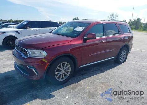 2022 Dodge Durango Sxt Rwd from USA, damaged, VIN 1C4RDHAG0NC218158